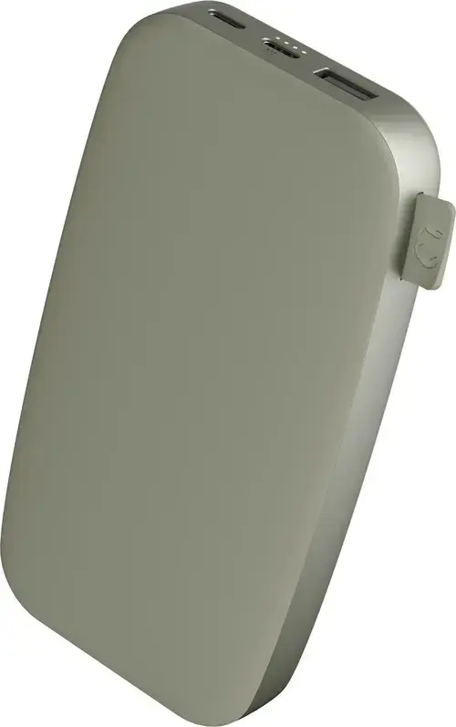 Acumulator extern Fresh'n Rebel 215338, 18000 mAh, 20 W, 2x USB Type-C, USB-A (Verde)
