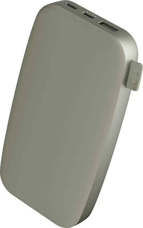 Acumulator extern Fresh'n Rebel 215338, 18000 mAh, 20 W, 2x USB Type-C, USB-A (Verde)