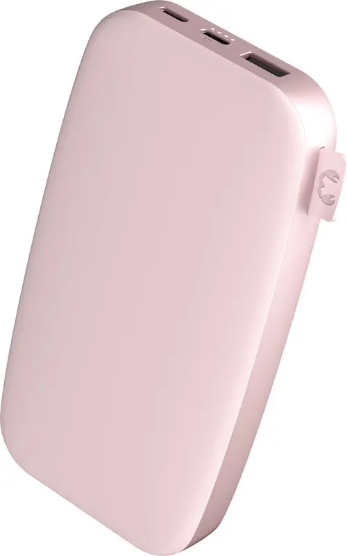 Acumulator extern Fresh'n Rebel 215340, 18000 mAh, 20 W, 2x USB Type-C, USB-A (Roz)