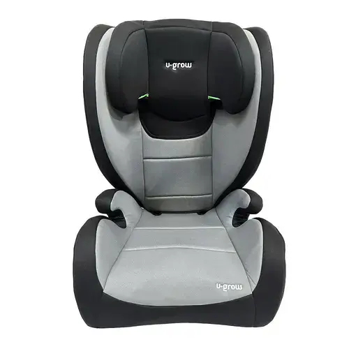 Scaun auto U-grow UG-HB59, 100-150 cm, R129, cu isofix (Negru)