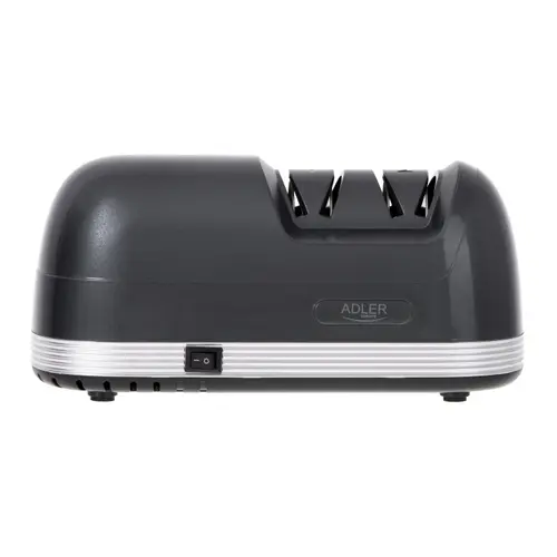 Aparat de ascutit cutite electric Adler AD 4508, 60 W, 2 stagii, Ascutire si Polisare (Negru)