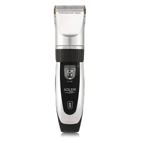Aparat de tuns animale Adler AD 2823, 35 W, 4 setari, Titan (Argintiu/Negru)