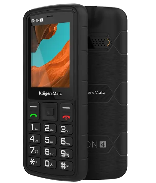 Telefon Kruger&Matz Iron 4 (Negru)