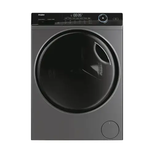 Masina de spalat frontala slim cu uscator HAIER HWD80B14959S8U1S, iRefresh, 8/5 kg, 1400rpm, Clasa A/D (Antracit)