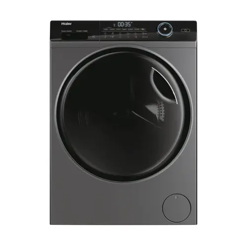 Masina de spalat frontala slim cu uscator HAIER HWD80B14959S8U1S, iRefresh, 8/5 kg, 1400rpm, Clasa A/D (Antracit)