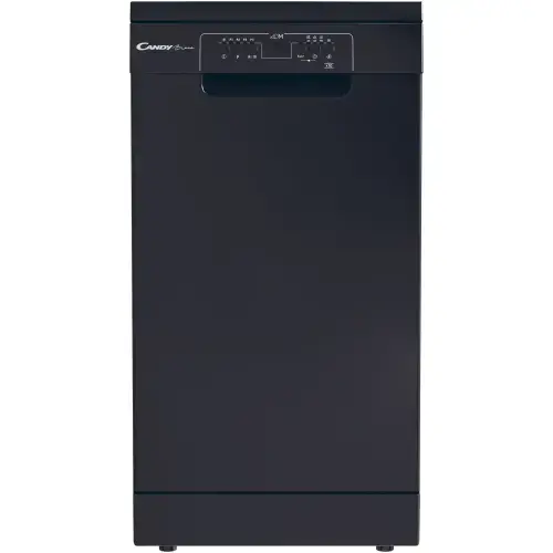 Masina de spalat vase Candy CDPH 2L1047B, 10 seturi, 5 programe, Clasa E, 45 cm (Negru)