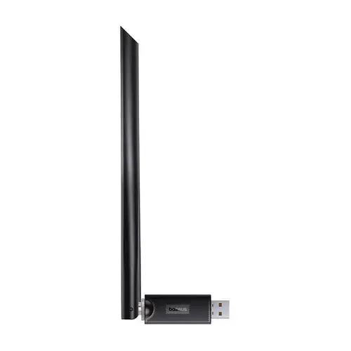 Adaptor WiFi Baseus FastJoy, ABS / PC, USB-A, 300 Mbps, 20 dBm, 2.4 Ghz (Negru)