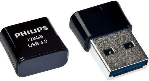 Stick USB Philips Pico Edition FM12FD90B/00, USB 3.0, 128GB (Negru)