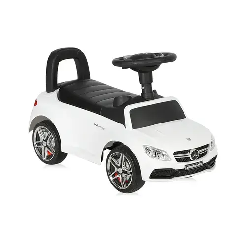 Masinuta model licentiat Lorelli Mercedes Coupe, muzica si sunete (Alb)