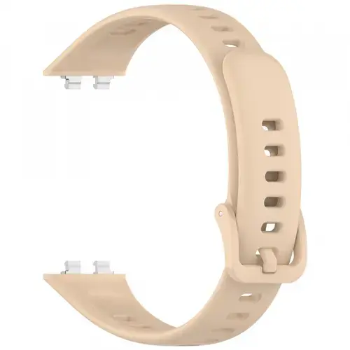 Curea Techsuit W081 pentru Huawei Band 11 / 11 Pro, Bej