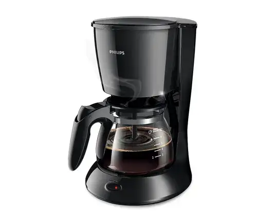 Cafetiera Philips HD7432/20 Daily Collection, 750 W, 0.6 l, 7 cesti, Oprire automata (Negru)