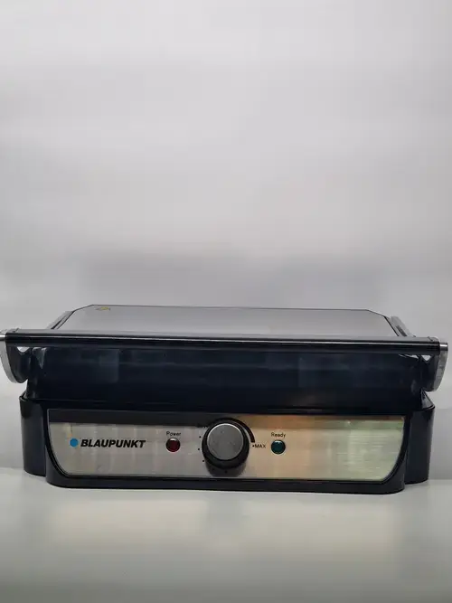 Gratar electric Blaupunkt GRS701, 2000W, Placi antiaderente (Argintiu)