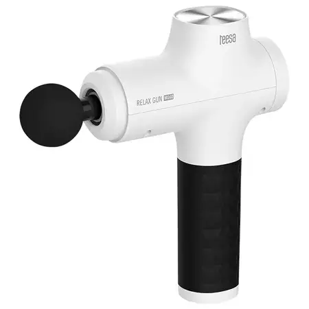 Aparat de masaj Teesa RELAX GUN MG60, 60W, 6 viteze, autonomie 4 ore (Alb)