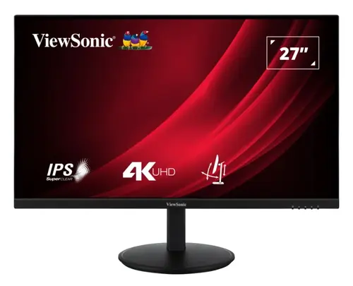 Monitor IPS LED ViewSonic 27inch VG2708-4K, UHD (3840 x 2160), HDMI, DisplayPort, Pivot (Negru)