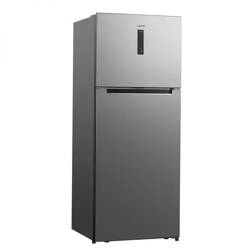 Frigider cu 2 usi Albatros FA58NFXE, 415 l, Full No Frost, Clasa E, Afisaj electronic LED, Chiller Zone, Lumina LED (Inox)