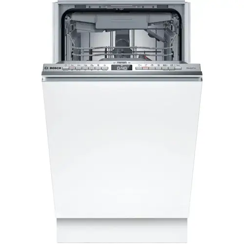 Masina de spalat vase incorporabila BOSCH SPV4EMX17E, 10 seturi, 6 programe, EfficientDry, Home Connect, InfoLight, DosageAssist, Hygiene Plus, EcoSilence Drive, Clasa B, 45 cm (Inox)