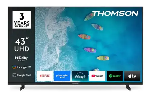 Televizor LED Thomson 109 cm (43inch) 43UG4S15, Ultra HD 4K, Smart TV, WiFi, CI+