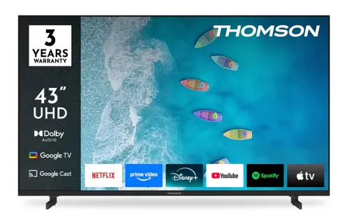 Televizor LED Thomson 109 cm (43inch) 43UG4S15, Ultra HD 4K, Smart TV, WiFi, CI+