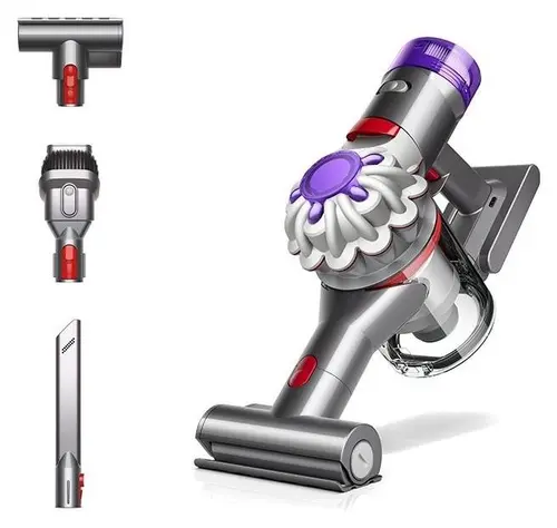 Aspirator portabil Dyson Car+Boat 586120-01, Autonomie 50 minute, Recipient 0.54 L (Argintiu)