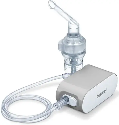 Aparat pentru aerosoli Beurer IH58, 6 mL (Alb/Gri)