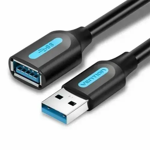 Cablu USB Vention CBHBJ, 5 m, Negru/Albastru