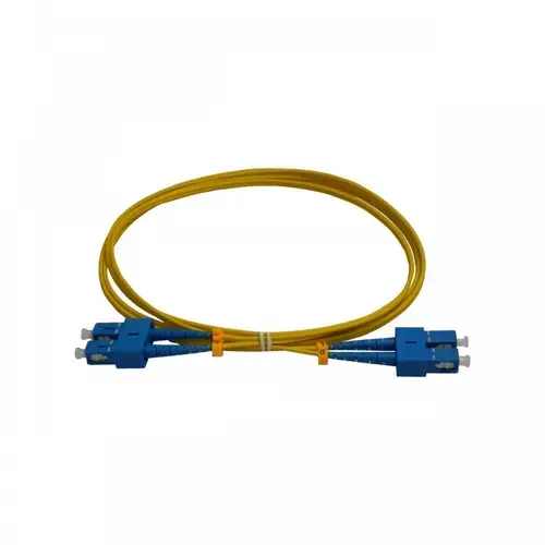 Patchcord FO SC/PC-SC/PC EMTEX, SM OS2 9/125, manta LSZH 3.0mm, duplex 10m