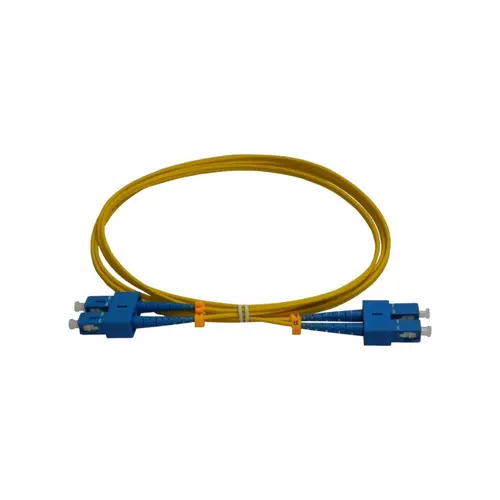 Patchcord FO SC/PC-SC/PC EMTEX, SM OS2 9/125, manta LSZH 3.0mm, duplex 10m