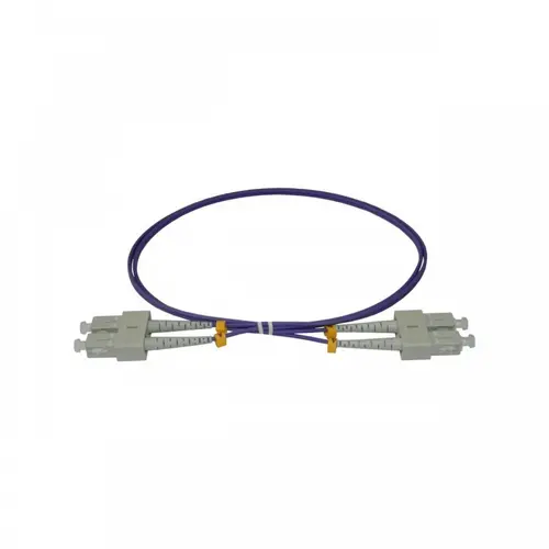 Patchcord FO SC/PC-SC/PC Emtex, MM OM4 50/125, manta LSZH 3.0mm, duplex 20m