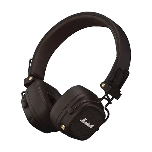 Casti Stereo Wireless Marshall Major V, Bluetooth, Autonomie 100+ ore (Maro)