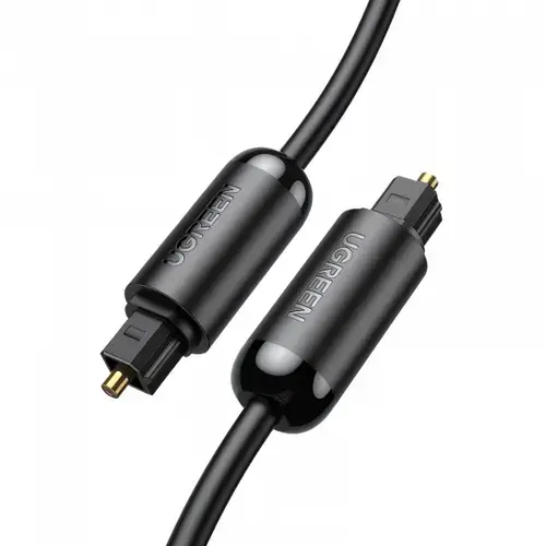 Cablu Audio Optic UGREEN AV122, Toslink / SPDIF, 1.5m, Negru