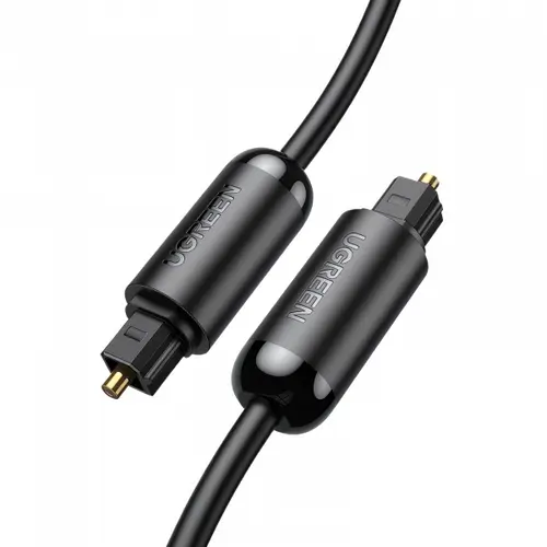 Cablu Audio Optic UGREEN AV122, Toslink / SPDIF, 1.5m, Negru