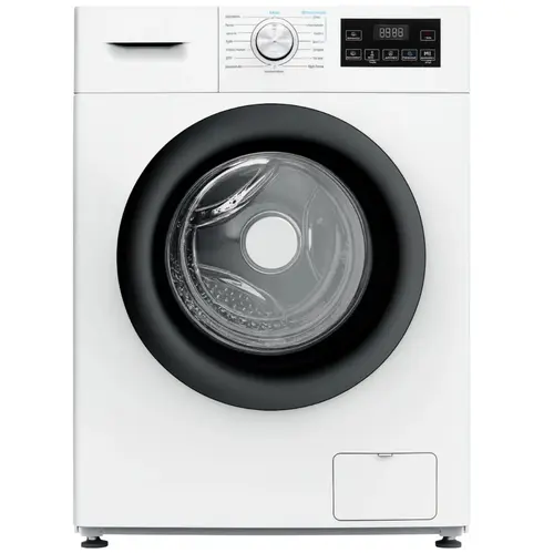 Masina de spalat rufe frontala slim Daewoo DWD-MV1011-5, 6 kg, 1200 rpm, Clasa A, adancime 44.5 cm, motor inverter, Time Delay, Eco Wash, Quick Wash, Drum Clean, Child Lock (Alb)