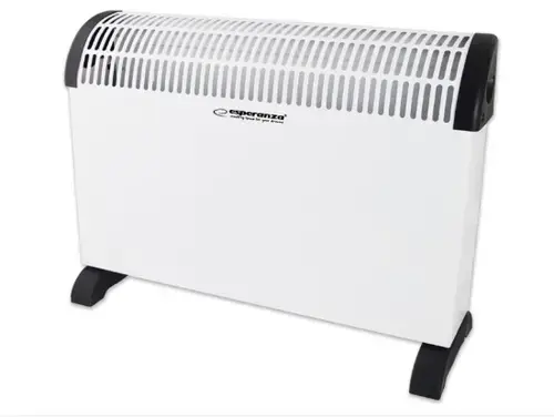 Convector electric Esperanza Tanami ESP-EHH008, 750/1250/2000 W (Alb/Negru)