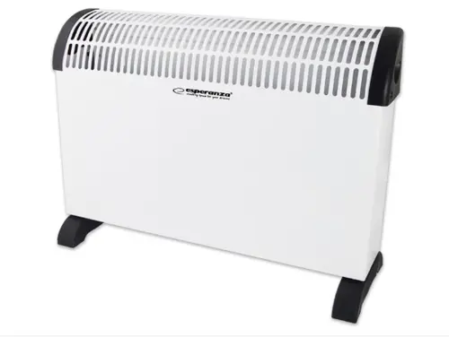 Convector electric Esperanza Tanami ESP-EHH008, 750/1250/2000 W (Alb/Negru)