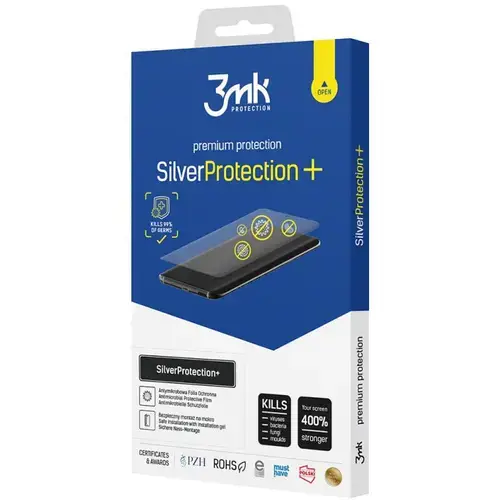 Folie de protectie 3MK Antimicrobiana Silver Protection  pentru Samsung Galaxy M31s (Transparent)