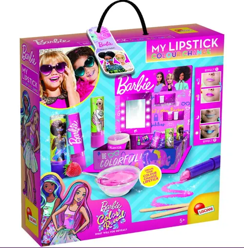 Set ruj magic Lisciani Barbie L88638, 5+ ani (Multicolor)