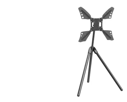 Suport tripod portabil de podea pentru TV plat/curbat Barkan, 13inch - 83inch, VESA 600x400mm, Max 50kg, Negru