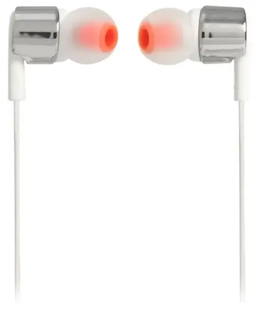 Casti Stereo JBL T210 (Alb/Gri)