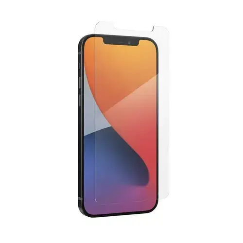 Folie sticla cu sistem de montare Case friendly Spigen GLAS.tR EZ FIT iPhone 12/12 Pro 2-Pack