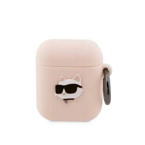 Husa pentru AirPods 1/2 Gen, Karl Lagerfeld, Roz