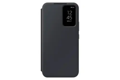 Protectie Book Cover Samsung S View Wallet EF-ZA546CBEGWW pentru Samsung Galaxy A54 (Negru)