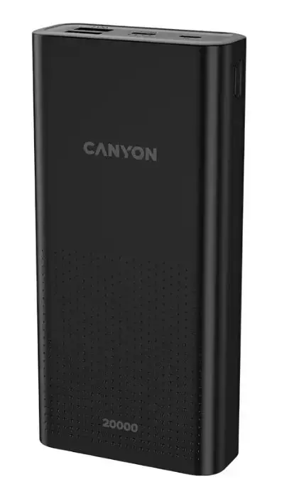 Acumulator extern Canyon PB-2001, 20000mAh (Negru)
