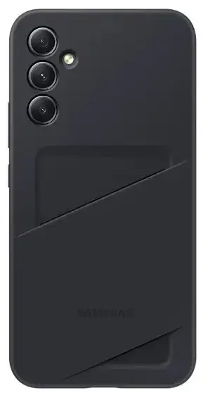 Husa Samsung EF-OA346TBEGWW pentru Samsung Galaxy A34, Card Slot (Negru)