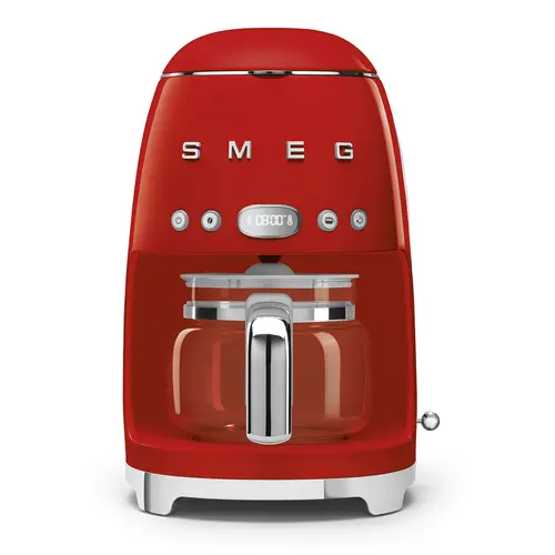 Cafetiera Smeg DCF02RDEU, 1050 W, 1,4 L, 10 cesti (Rosu)