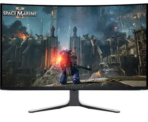 Monitor Gaming IPS OLED Dell Alienware 32inch AW3225QF, UHD (3840 x 2160), HDMI, DisplayPort, Ecran curbat, 240 Hz, 0.03 ms (Negru/Alb)