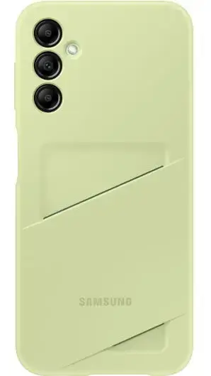 Husa Protectie Spate Samsung EF-OA146TGEGWW, Slot Card, pentru Samsung Galaxy A14 5G A146 (Verde)