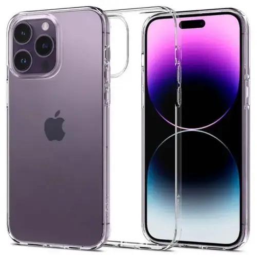 Protectie spate Spigen Liquid Crystal pentru Apple iPhone 14 Pro (Transparent)