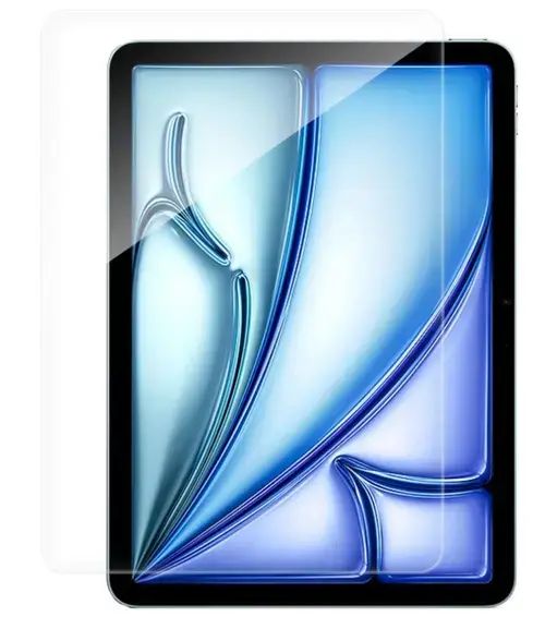 Folie de protectie Ecran WZK pentru Apple iPad Air 13 (2024), Sticla Securizata, Full Glue