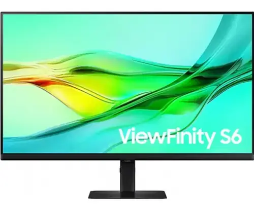 Monitor IPS LED Samsung 32inch LS32D600UAUXEN, QHD (2560 x 1440), HDMI, DisplayPort, Pivot, 100 Hz, 5 ms (Negru)