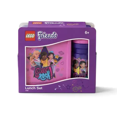 Set pentru pranz LEGO Friends, Girls Rock (Roz/Mov)